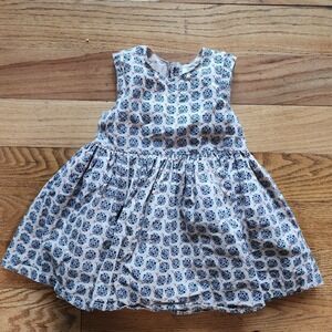 Mamas Papas UD Edition 12-18 Months Dress Trees Floral